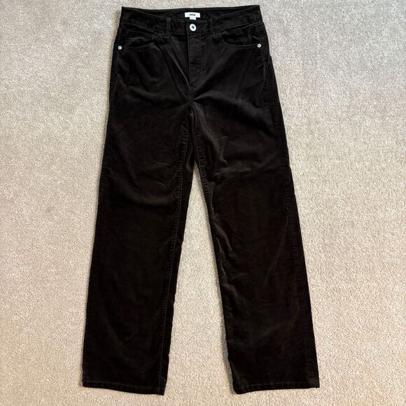 J jill‎ velvet  Wide Leg Pants Straight Relaxed Fit Size 6 - Picture 1 of 9